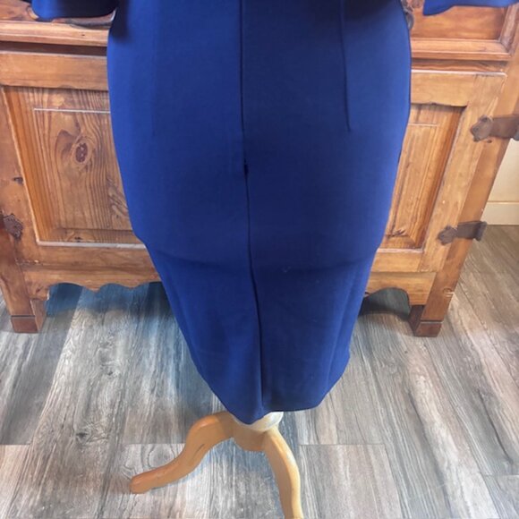 Woosunze NWT Cocktail Dress - Navy - Size S - Picture 5 of 9